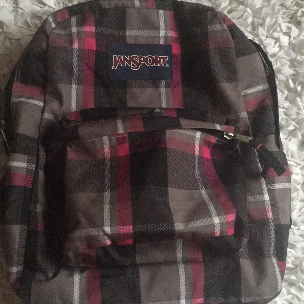 Flannel Jansport Bag